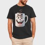 Coffe Crazy Screaming, Tricou Barbati (Unisex)