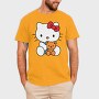Cartoon Retro Hello Kitty 5, Tricou Barbati (Unisex)