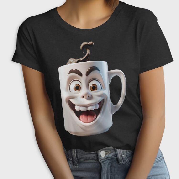 Coffe Crazy Screaming, Tricou Femei