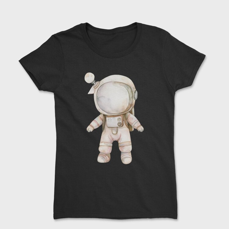 Astronaut Spacesuit, Tricou Femei
