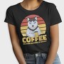 Coffee Because Murder Is Wrong Dog, Tricou Femei