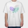 Tote Bag Continuous Line 01, Tricou Oversize Barbati (Unisex)