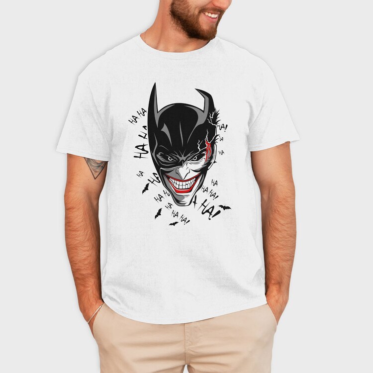 Jocker Ha Ha Ha, Tricou Barbati (Unisex)