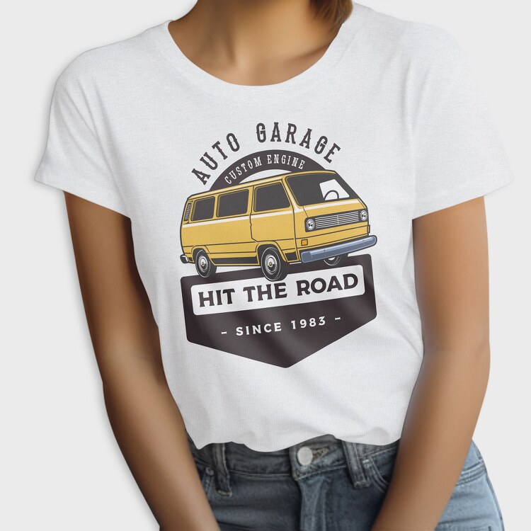 1985 VW Westie camper, Tricou Femei