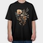 Autumn Fall Blossom, Tricou Oversize Barbati (Unisex)