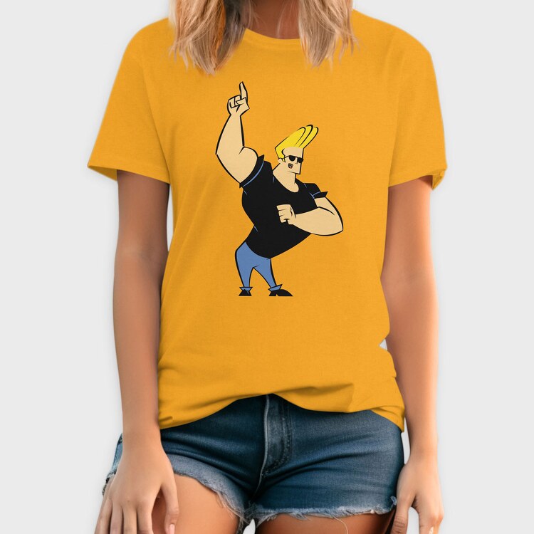 Cartoon Retro Johny Bravo 1, Tricou Barbati (Unisex)