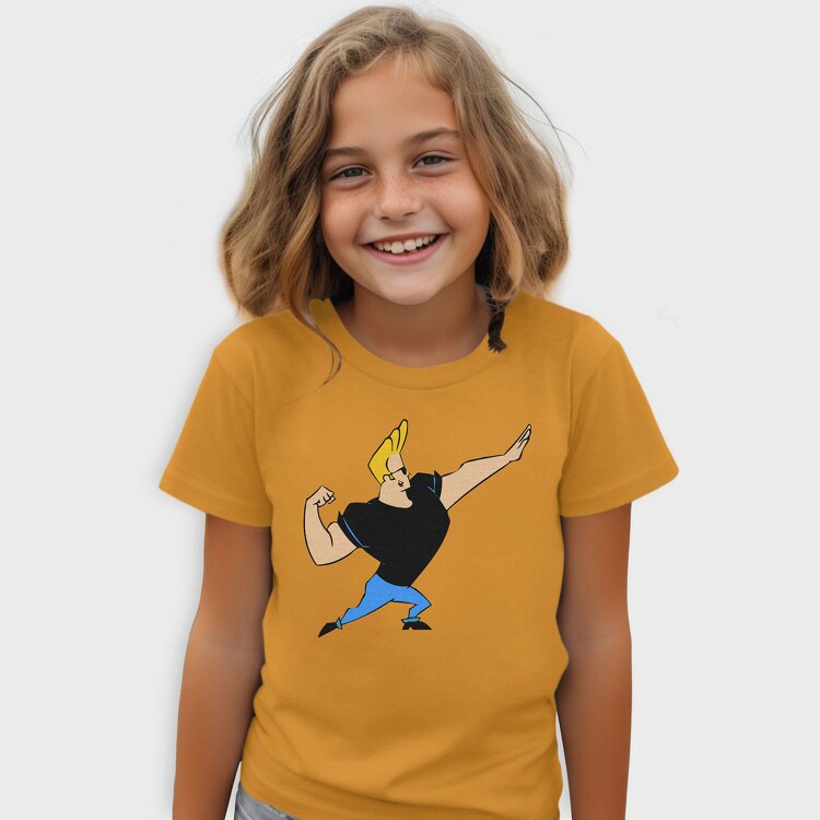 Cartoon Retro Johny Bravo 3, Tricou Copii