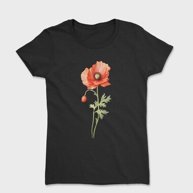 August Poppy, Tricou Femei