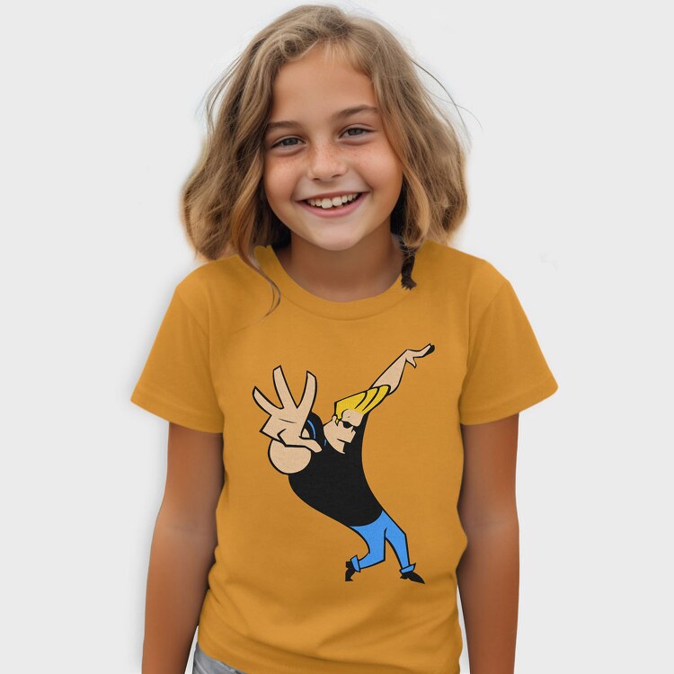 Cartoon Retro Johny Bravo 4, Tricou Copii