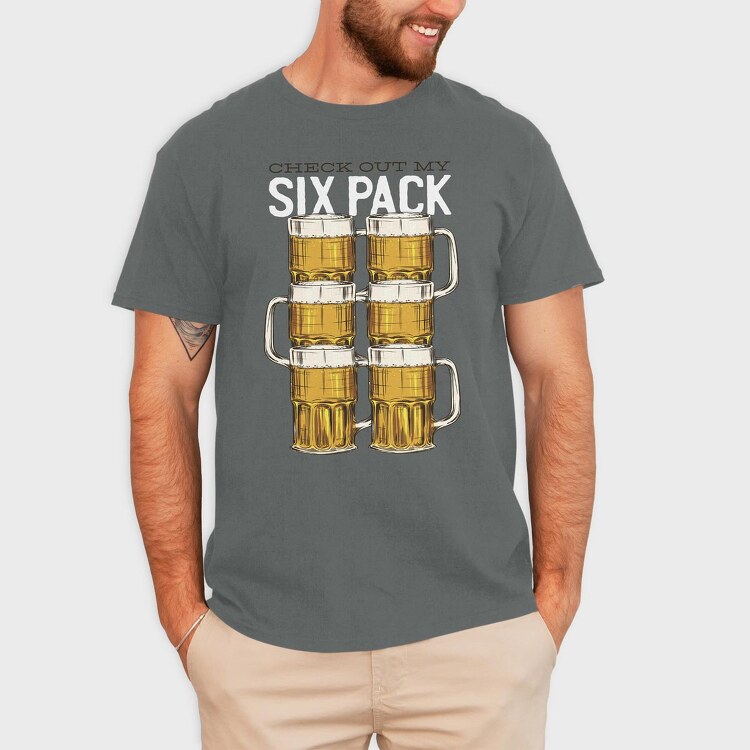 Beer Sixpack, Tricou Barbati (Unisex)