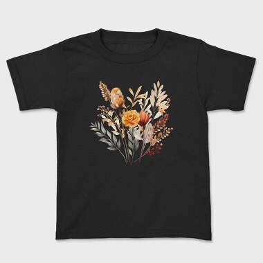 Autumn Fall Bouquet, Tricou Copii