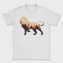 Lion Forest Silhouette, Tricou Barbati (Unisex)