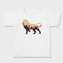 Lion Forest Silhouette, Tricou Copii