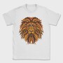 Lion Mandala Illustration Color 001, Tricou Barbati (Unisex)