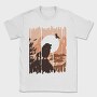 Lion Nature Landscape, Tricou Barbati (Unisex)