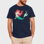 Cartoon Retro La Sirenta 2, Tricou Barbati (Unisex)