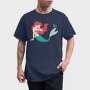 Cartoon Retro La Sirenta 2, Tricou Barbati (Unisex)