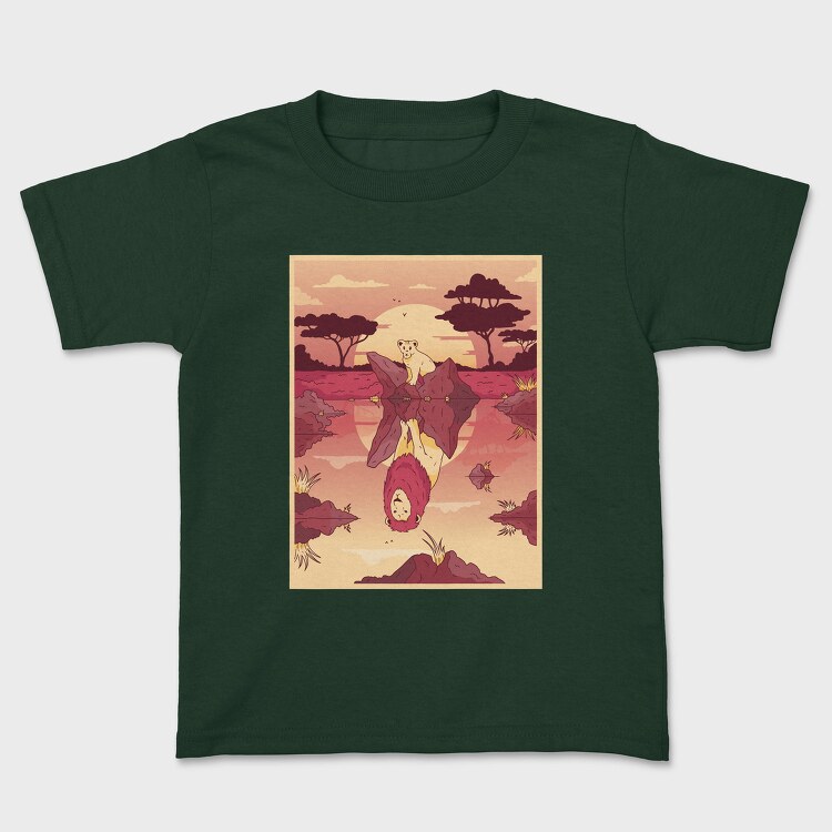 Lion Pool Reflection, Tricou Copii