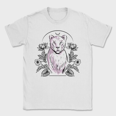 Lioness And Nature Tote, Tricou Barbati (Unisex)