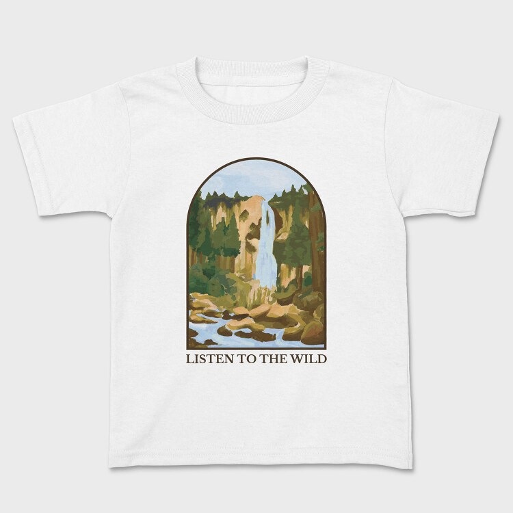 Listen To The Wild Nature, Tricou Copii