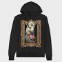 Llama Mozart, Hanorac Oversize Barbati (Unisex)