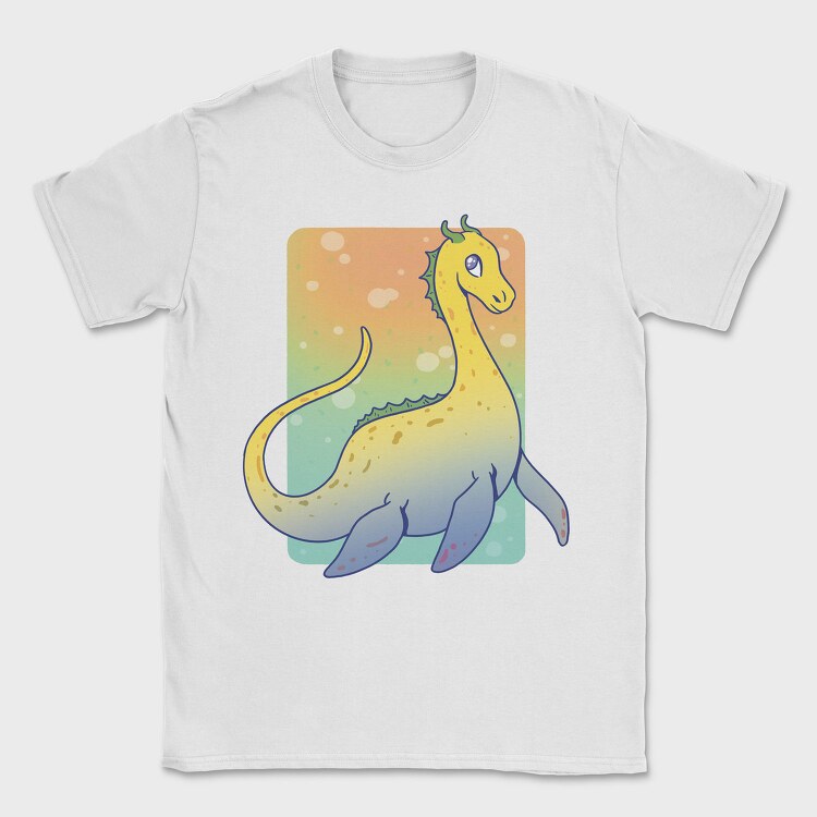 Loch Ness Cute Monster, Tricou Barbati (Unisex)