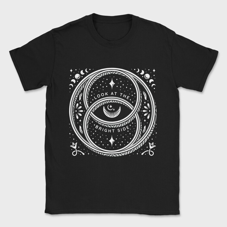 Look At The Bright Side, Tricou Barbati (Unisex)