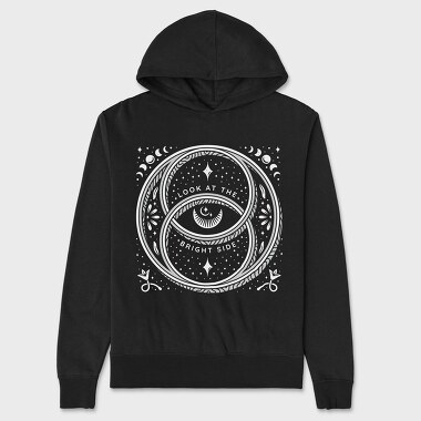 Look At The Bright Side, Hanorac Oversize Barbati (Unisex)