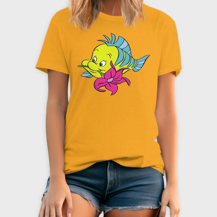 Cartoon Retro La Sirenta 5, Tricou Barbati (Unisex)