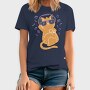 Cat With Sunglasses and Headphones, Tricou Barbati (Unisex)