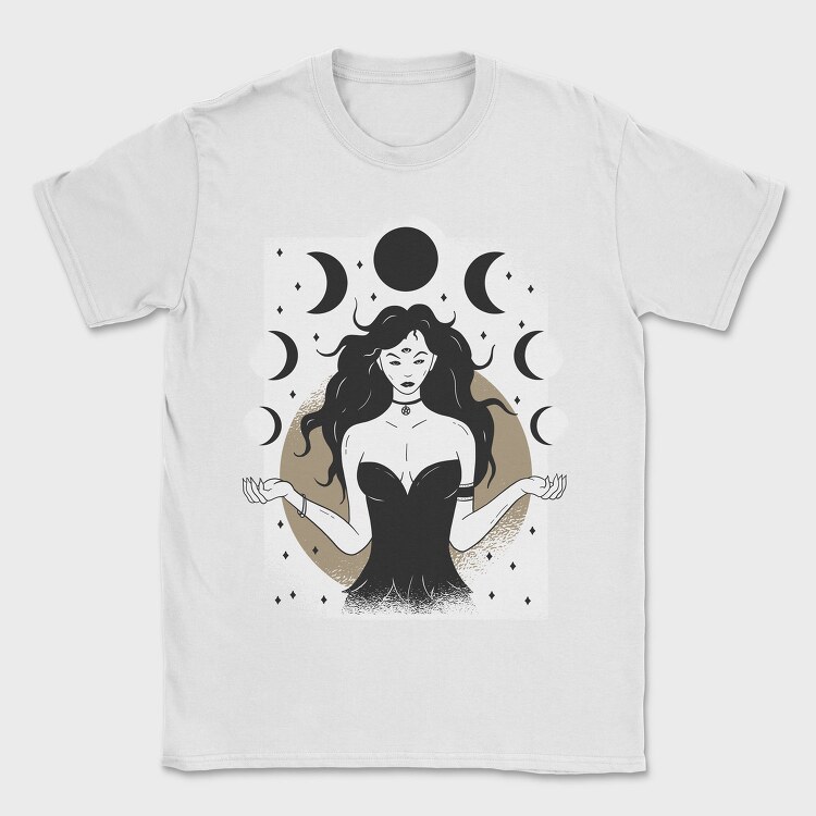 Lunar Goddess, Tricou Barbati (Unisex)