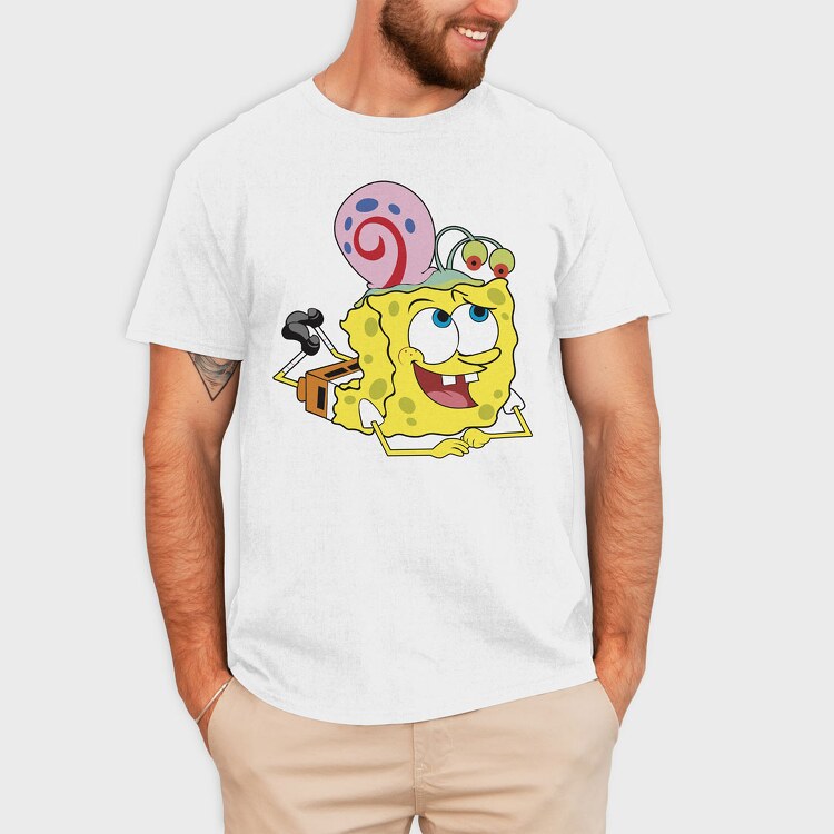 SpongeBob 13, Tricou Barbati (Unisex)