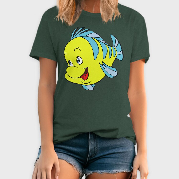 Cartoon Retro La Sirenta 6, Tricou Barbati (Unisex)