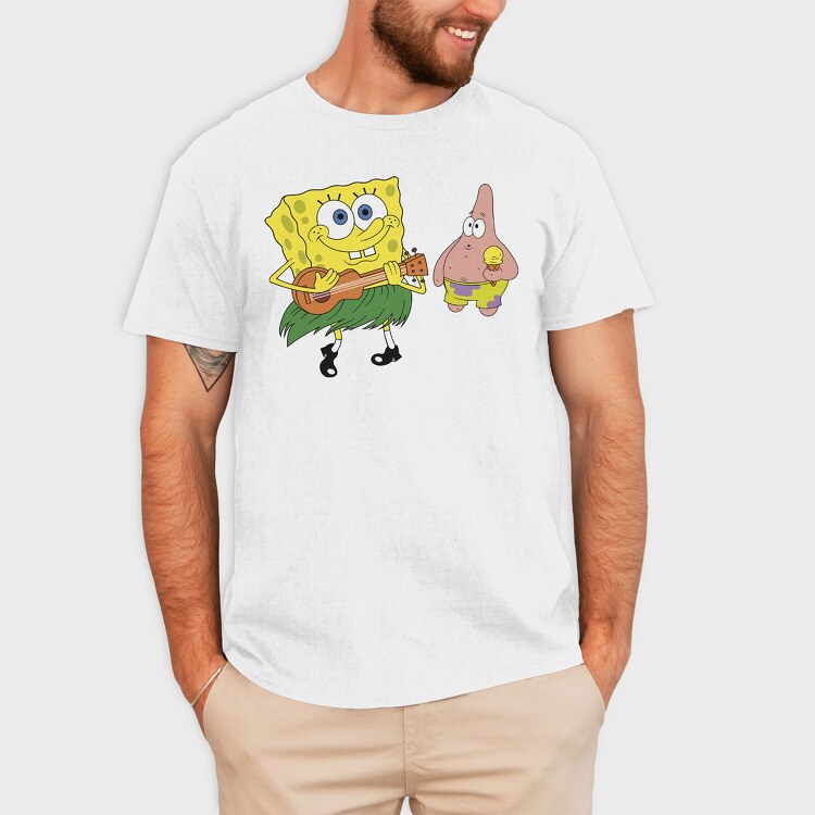 SpongeBob 14, Tricou Barbati (Unisex)