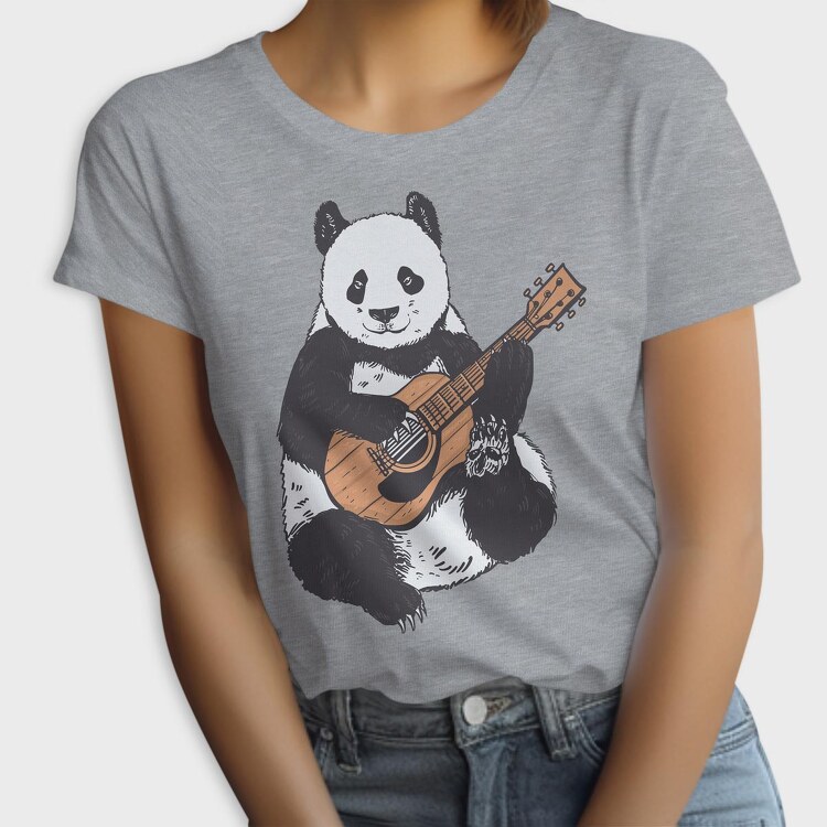 Guitar Panda, Tricou Femei