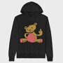 Rude Teddy Bear, Hanorac Oversize Barbati (Unisex)