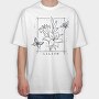 Lily Flowers Lilium Tote, Tricou Oversize Barbati (Unisex)