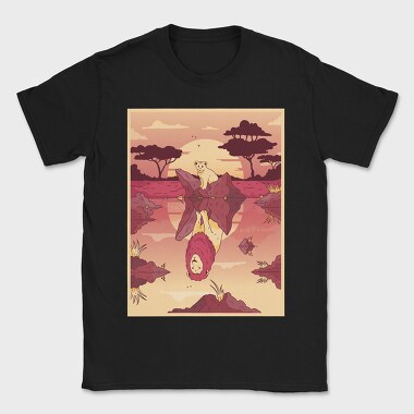 Lion Pool Reflection, Tricou Barbati (Unisex)
