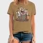 Cartoon Coffee Pumpkin, Tricou Barbati (Unisex)