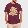 Coffee Cat, Tricou Barbati (Unisex)