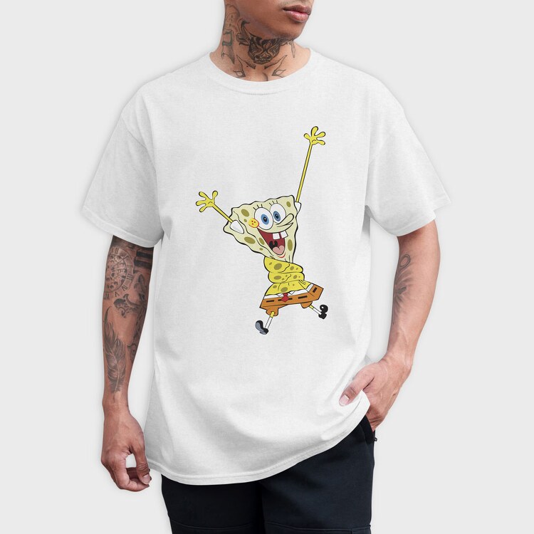 SpongeBob 17, Tricou Barbati (Unisex)