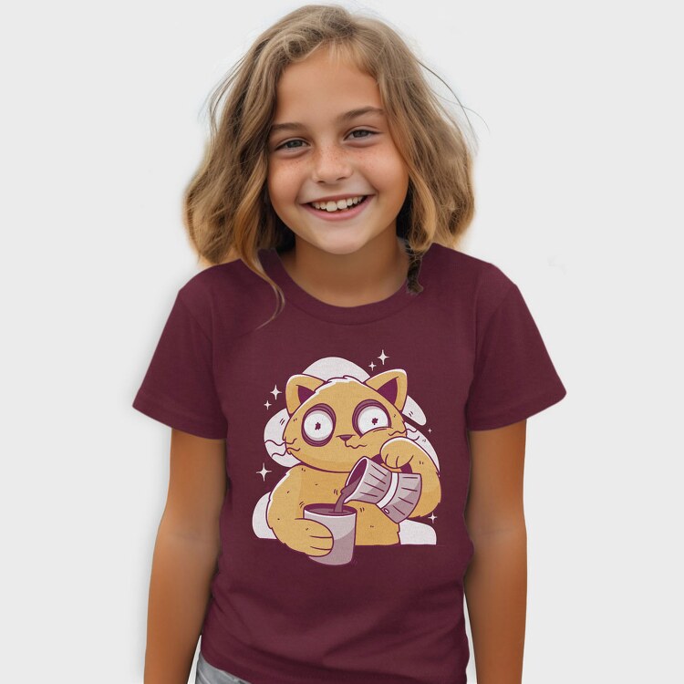 Coffee Cat, Tricou Copii
