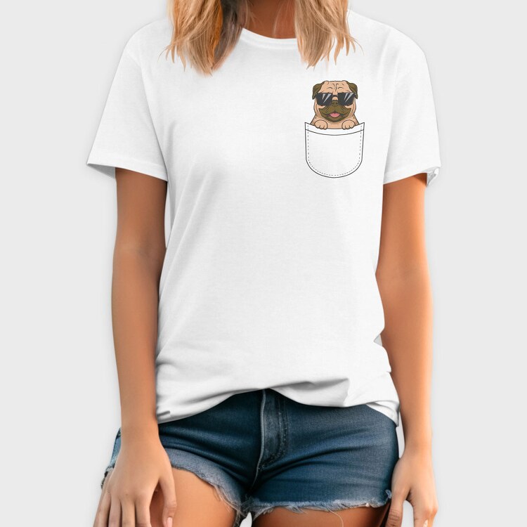 Dog in a Pocket, Tricou Barbati (Unisex)