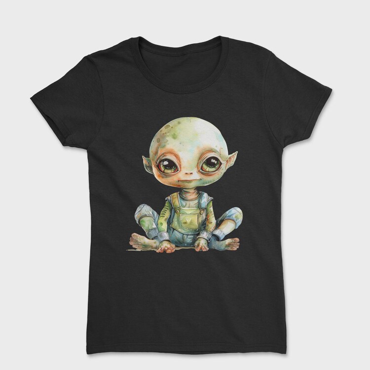 Alien Baby Space, Tricou Femei