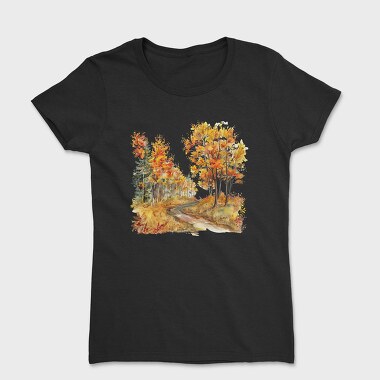 Autumn Forest Stream, Tricou Femei