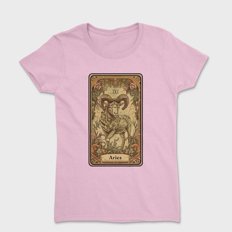 Aries Rams Head, Tricou Femei