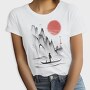 Japanese Traditional Landscape, Tricou Femei