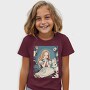 Cute Girl With Rabbit, Tricou Copii