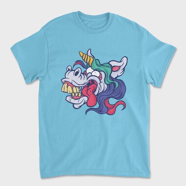 Crazy Unicorn, Tricou Barbati (Unisex)