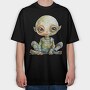 Alien Baby Space, Tricou Oversize Barbati (Unisex)